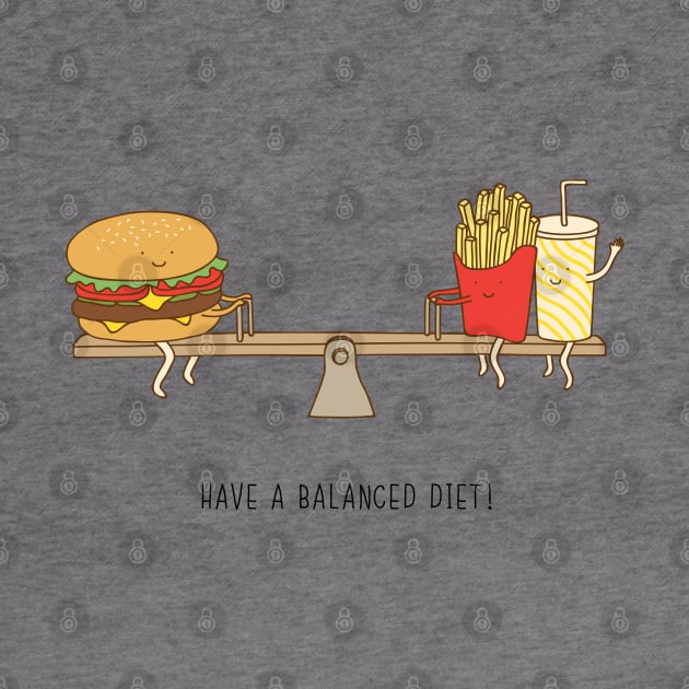 balanced diet by milkyprint